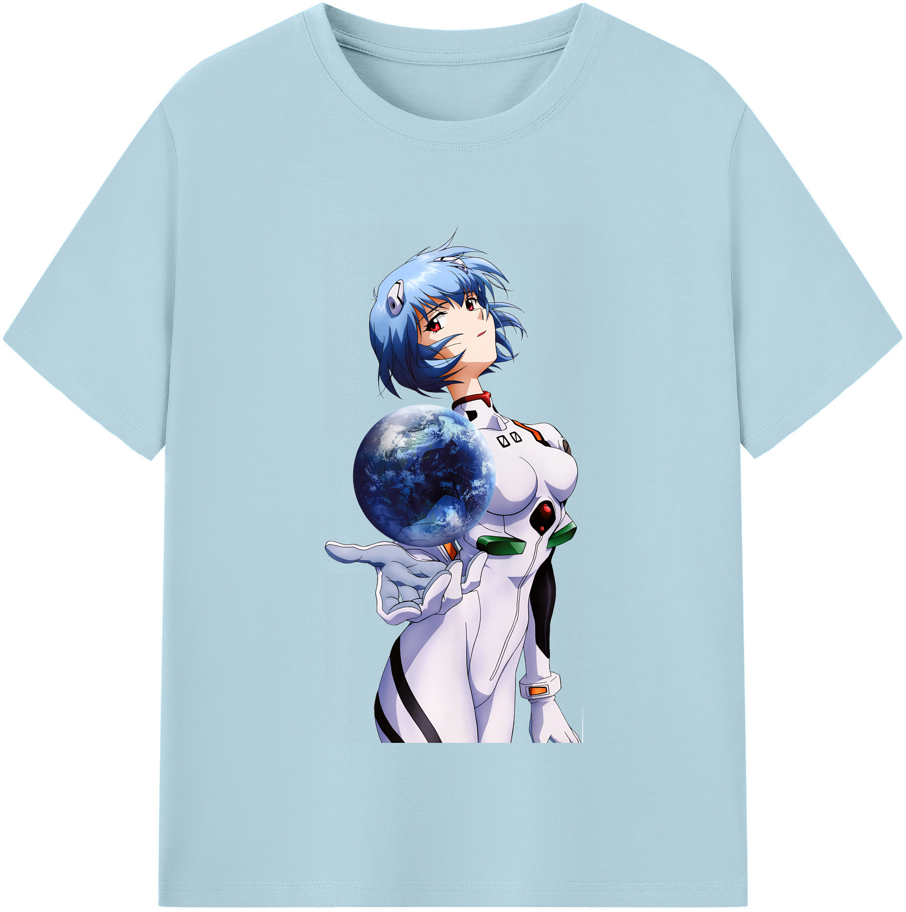 （画像用） EVA 新世紀エヴァンゲリオン 綿100％半袖Tシャツ（フロントプリント）